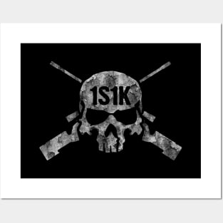1S1K Skull Logo Posters and Art